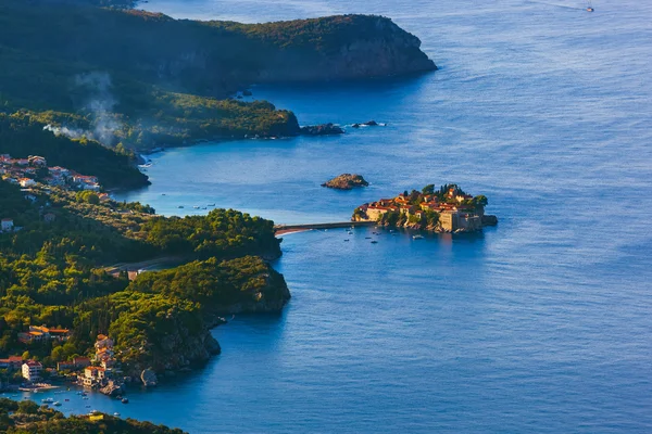 Sveti Stefan - Karadağ ada — Stok fotoğraf