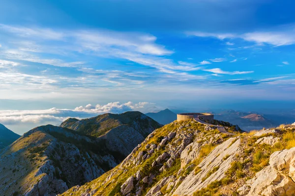 Lovcen Mountains National Park ao pôr-do-sol - Montenegro — Fotografia de Stock