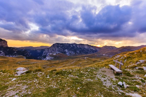 Parque nacional de montanhas Durmitor - Montenegro — Fotografia de Stock