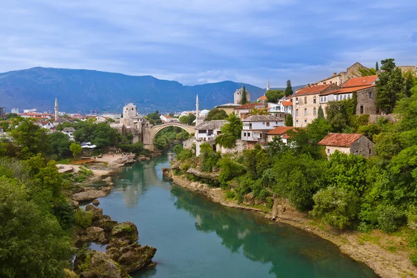 Cityscape of Mostar - Bosnia and Herzegovina — Stock Photo, Image