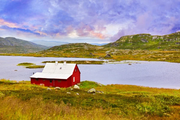 House in Buskerud region of Norway — Stock Photo, Image