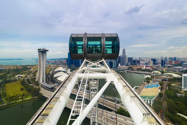 Flyer roue Singapour — Photo
