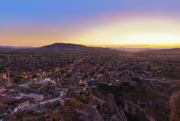 Tramonto in Cappadocia Turchia — Foto Stock