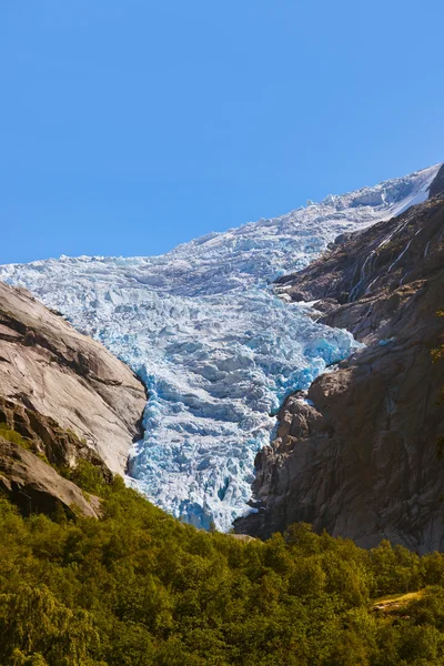 Ледник Бриксдаль - Норвегия — стоковое фото