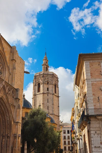 Metropolitan Basilica Cathedral - Valencia Spagna — Foto Stock