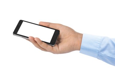 Akıllı telefonlu el.