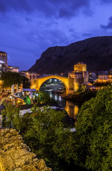 Old Bridge in Mostar - Bosnia and Herzegovina — Stock Photo, Image