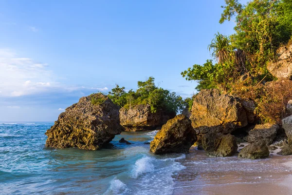 Padang Padang Beach - Bali Indonesië — Stockfoto