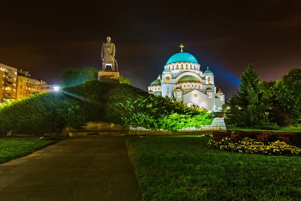 St. Savan katedraali - Belgrad - Serbia — kuvapankkivalokuva