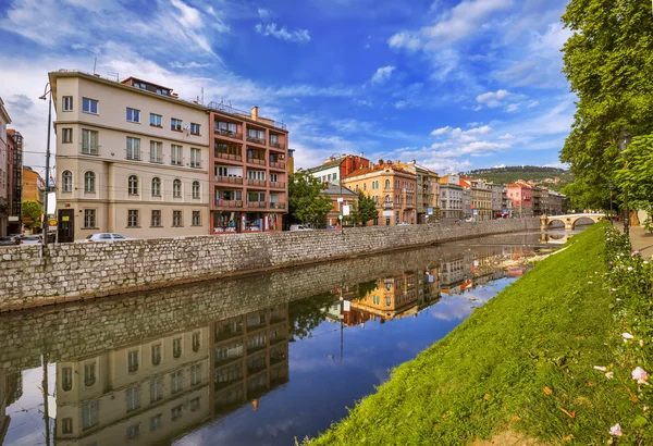 Latijns-brug in Sarajevo - Bosnië en Herzegovina — Stockfoto