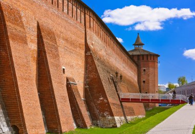 Kolomna Kremlin bölgesinde Moskova - Rusya