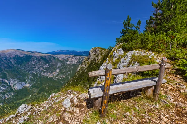Kanion rzeki Tara - Czarnogóra — Zdjęcie stockowe