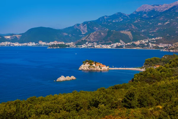 Ön Sveti Stefan - Montenegro — Stockfoto