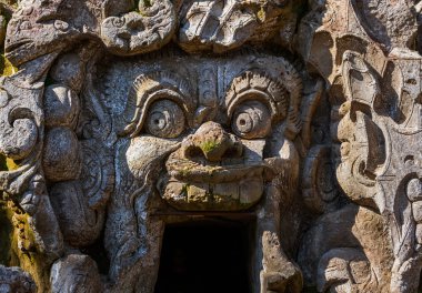 Tapınak Pura Gua Gajah - Bali Adası Endonezya