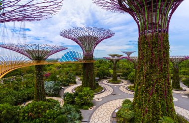 Park bahçeler Körfez - Singapur