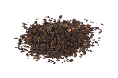 Beyaz arka plan üzerinde izole çay yığın