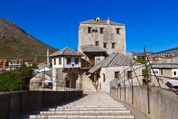 Oude brug in Mostar - Bosnië en Herzegovina — Stockfoto