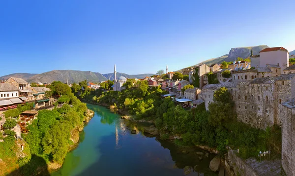 Paisaje urbano de Mostar - Bosnia y Herzegovina —  Fotos de Stock