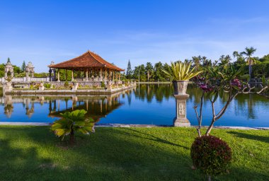 Su Saray Taman Ujung Bali Adası Endonezya
