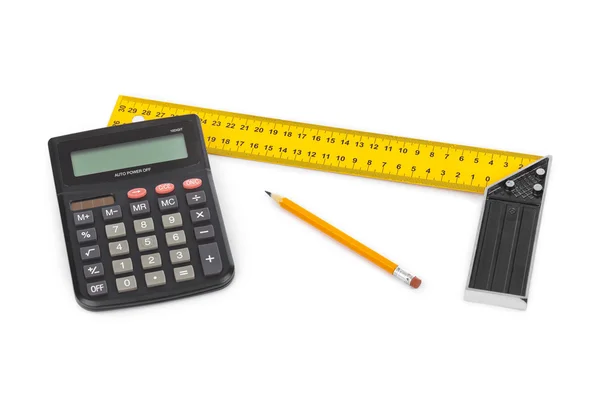 Kalkulačka a nástroje — Stock fotografie