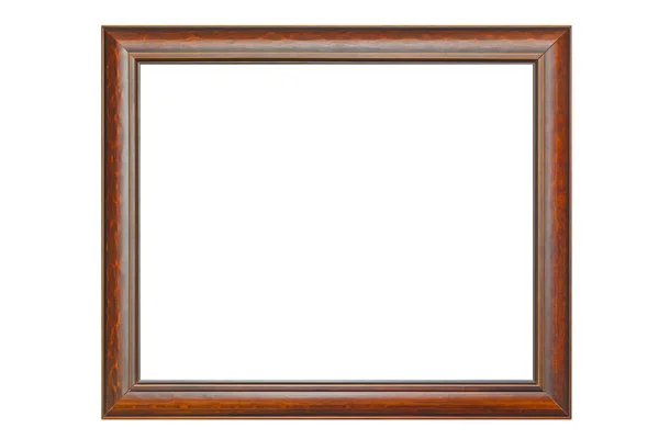Ретро рамка изолирована на белом фоне — стоковое фото