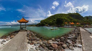 Candidasa Beach - Bali Island Indonesia clipart