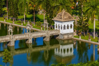 Su Saray Taman Ujung Bali Adası Endonezya