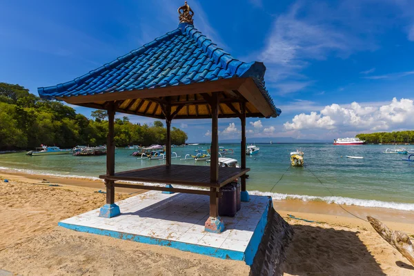 Playa de Padangbai - Isla de Bali Indonesia — Foto de Stock