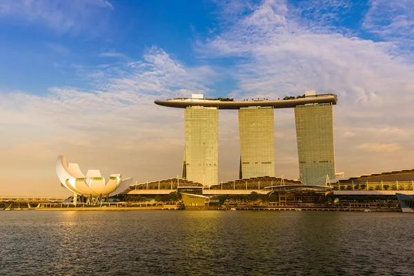 Singapura skyline cidade — Fotografia de Stock