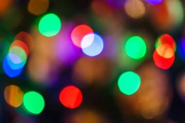 Bulanık fotoğrafçılık Bokeh - tatil arkaplanı