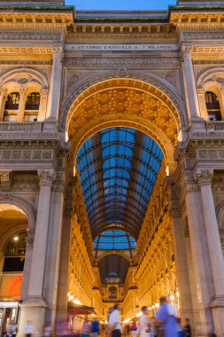 Milano 'daki Vittorio Emanuele II Galerisi - mimari geçmişi