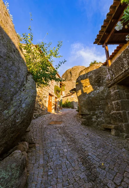 Village Monsanto Portugalia Tło Architektury — Zdjęcie stockowe