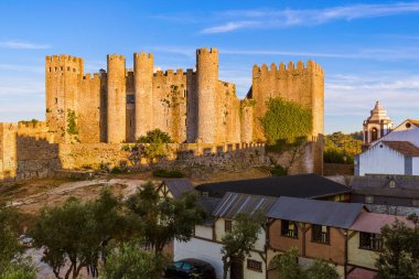 Şehir Obidos Şatosu - Portekiz - mimari geçmişi