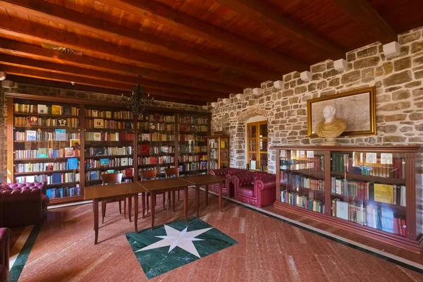 Budva Montenegro Září Knihovna Citadele Starém Městě Září 2015 Budvě — Stock fotografie
