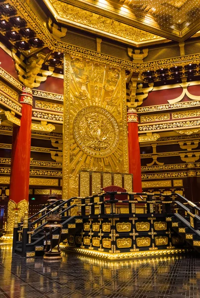 Intérieur Pagode Dans Luoyang City National Heritage Park Chine Voyage — Photo