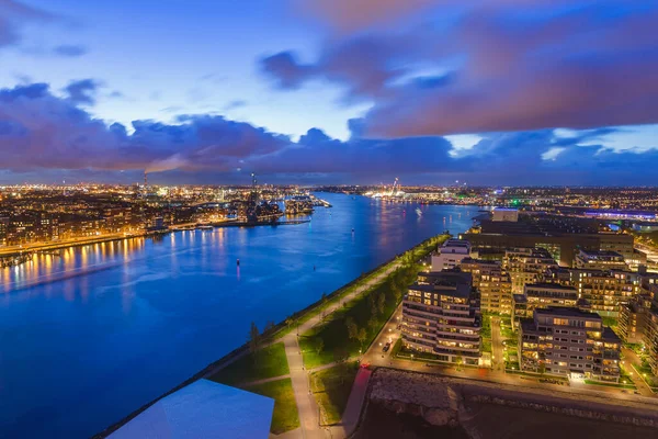 Amsterdam Stadtbild Niederlande Architektonischer Hintergrund — Stockfoto