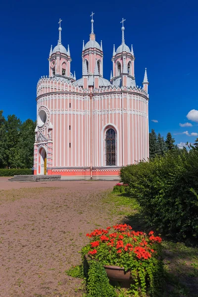 Chesme Kyrkan Sankt Petersburg Ryssland — Stockfoto