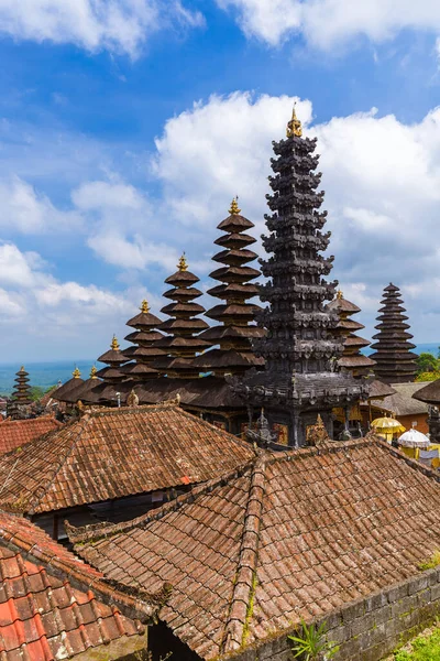 Pura Besakih Templo Isla Bali Indonesia Viajes Arquitectura Fondo — Foto de Stock