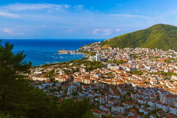 Budva Montenegro Architettura Viaggi Sfondo — Foto Stock