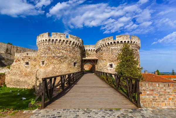 Kalemegdan Fästning Belgrad Serbien Arkitektur Resa Bakgrund — Stockfoto