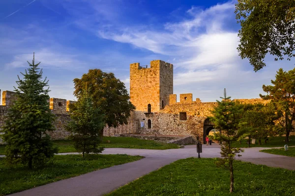 Kalemegdan Fästning Beograd Serbien Arkitektur Resa Bakgrund — Stockfoto