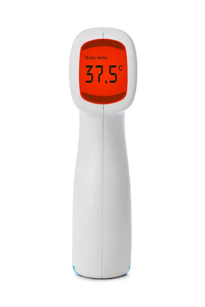 Infrared Thermometer Isolated White Background — Stock Photo, Image