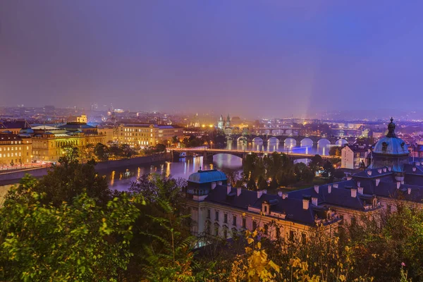 Paesaggio Urbano Praga Repubblica Ceca Viaggi Architettura Sfondo — Foto Stock