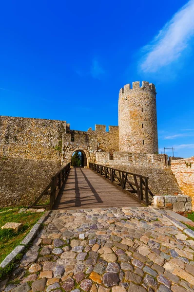 Fortaleza Kalemegdan Belgrado Serbia Fondo Viaje Arquitectura — Foto de Stock