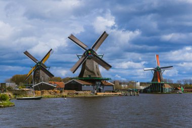 Zaanse Schans - Hollanda 'daki Yel Değirmenleri - mimari geçmişi