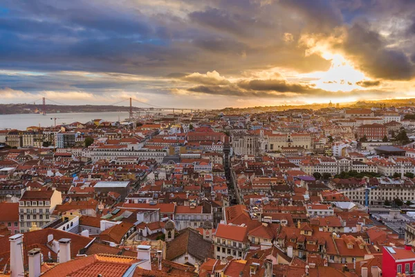 Lissabon Portugal Stadtbild Architektur Hintergrund — Stockfoto