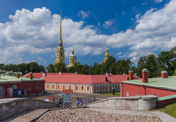 Петропавловская Крепость Санкт Петербурге — стоковое фото