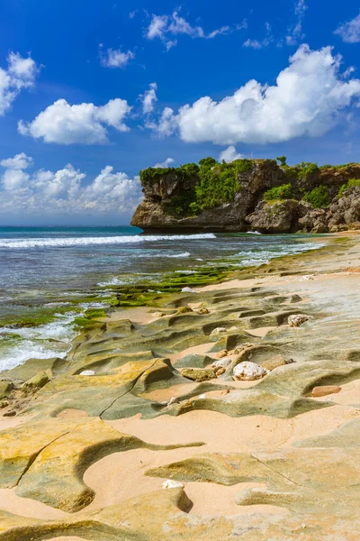 Balangan Beach Bali Indonesia Sfondo Vacanza Natura — Foto Stock