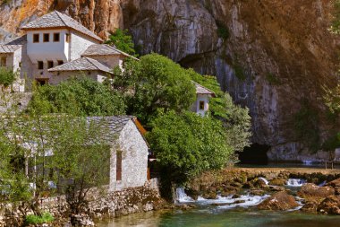 Blagaj derviş evi - Bosna-Hersek - mimari seyahat geçmişi