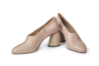 Moda ayakkabıları beyaz arkaplanda izole edilmiş